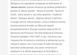 foto danza storica