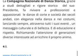 foto danza storica